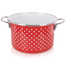 Cocotte Émaillée Rouge Tecka