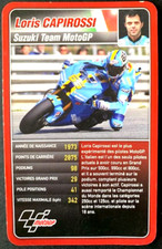 LORIS CAPIROSSI ITALIA SUZUKI TEAM RARE MOTO GP ROOKIE CARD COLLECTOR