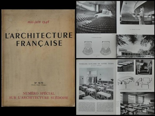 Architecture francaise 1946 - l'architecture,