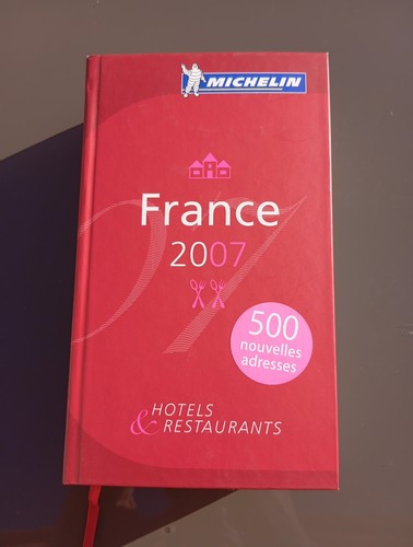Guide michelin france rouge - guide,