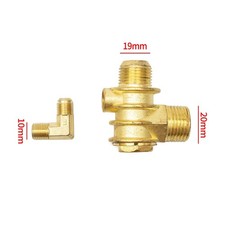 Clapet anti retour - clapet, ports
