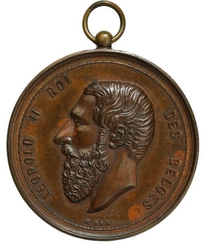 Médaille belgique leopold - médaille,