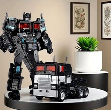 Figurine de collection Transformers Optimus Prime version noire non ouverte