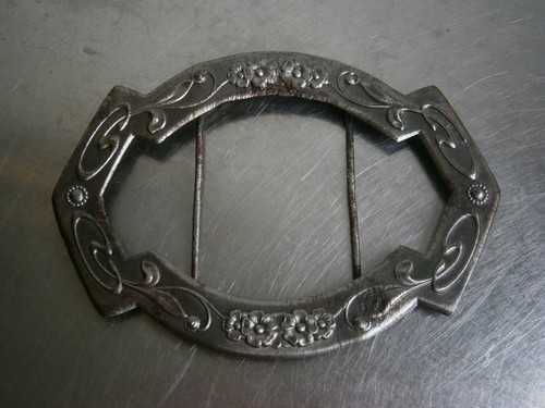 Boucle ceinture ancien metal - ceinture,