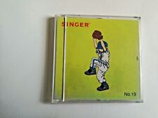 Carte broderie Singer