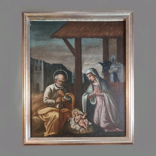 Ancienne peinture huile - peinture, à