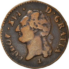 Monnaie, France, Louis XVI