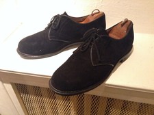 Bally mens black nubuk - black,