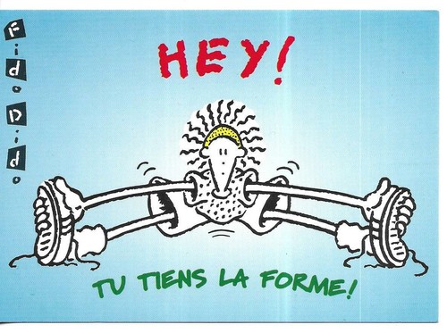 Rare carte postale fido - rare,