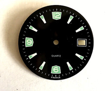 Dial cadran iSA 1198 quartz montre plongée VINTAGE skin DIVER Zifferblatt 29,8 m