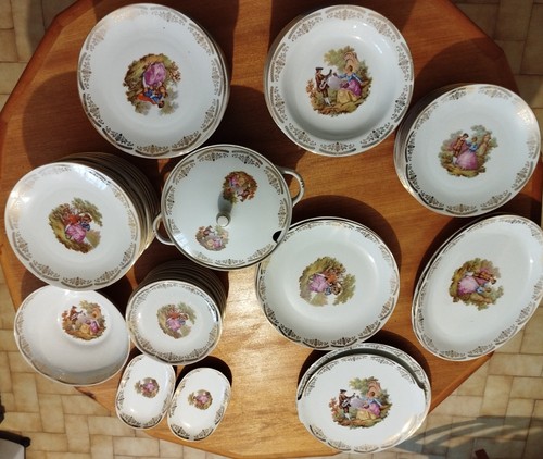 Service table porcelaine - de,
