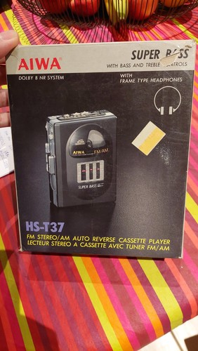 Walkman aiwa t37 - walkman, hs-t37