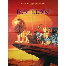 THE LION KING French Movie Poster 47x63 '94 Walt Disney Classic