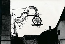 KAYSERSBERG c.1935 -Enseigne Fer Forgé "Auberge du Soleil" Haut-Rhin - Div 11664