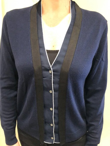 Gilet chemise bleu marine - ***,