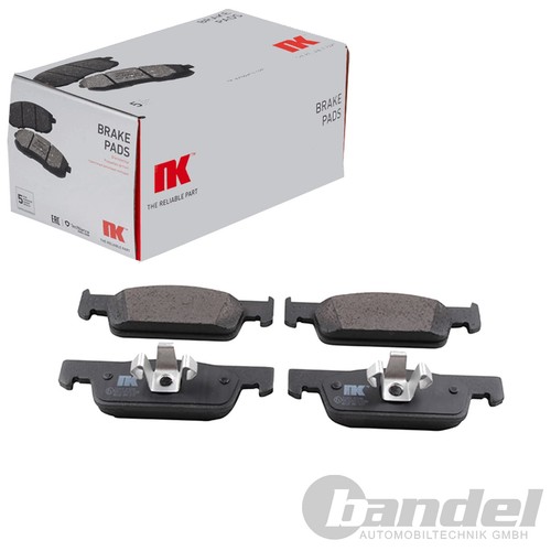 Kit plaquettes de frein - nk,
