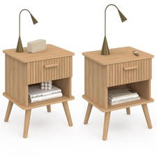 Lot de 2 tables de chevet