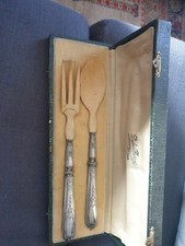 COUVERTS A SALADE EN ARGENT