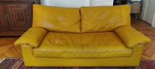 Canapé cuir convertible - canapé,