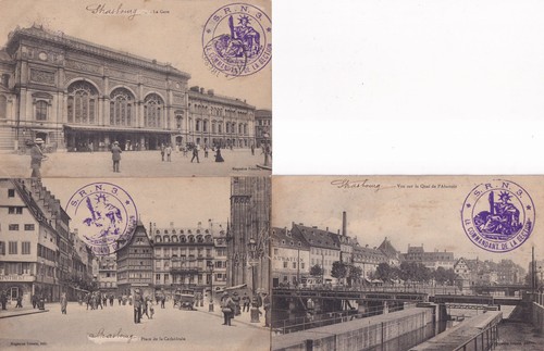 Lot cartes postales - de,