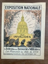 Hôtel des Invalides 1947 Napoléon 2ème DB Souvenirs Militaires Allemagne WW2