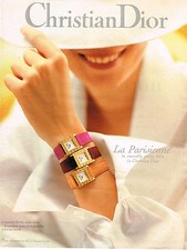PUBLICITE ADVERTISING 015  1995  DIOR  montres ref  LA PARISIENNE