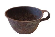 Quart de Poilu en fer, France