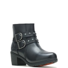 Harley-Davidson Abney 7" Waterproof non spécifié pour femmes en cuir noir