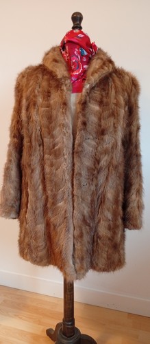 Manteau fourrure vison - manteau, de