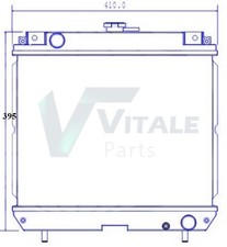 RADIATEUR  POUR ISEKI TXG23