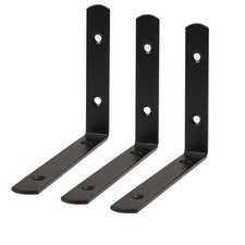 Équerre Acier Inox Noir Angle