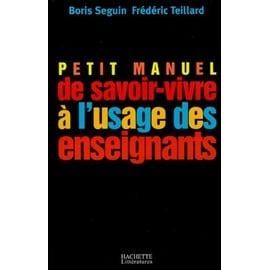 Livre petit manuel - de, savoir