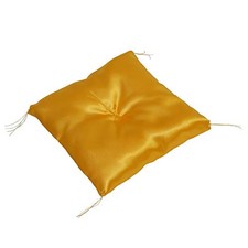 Mini coussin Zabuton pour figurines 15 cm x 15 cm (jaune) tapis de poupée fab...