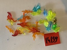 Lot De Christaux Et Flammes