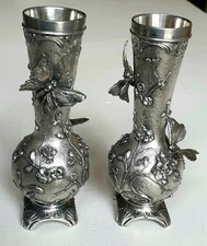 Art Nouveau - Paire de vases