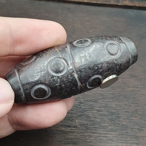 Ancienne amulette perle - , en