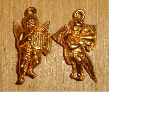 Fèves anges musiciens - fèves,