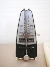 Vintage Métronome Wittner Taktell Piccolo Mécanique Instrument Musique Rythme