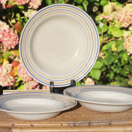 Lot assiettes creuses - 3,