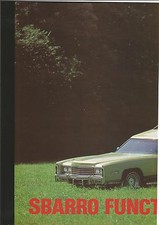 ESSAI ARTICLE PRESSE REPORTAGE SBARRO FUNCTION CAR ANNEE 1982 6 PAGES