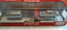 M2 Machines Coca Cola '64 Dodge A100 Camper Van 66 Charger Gasser Chase (C10)