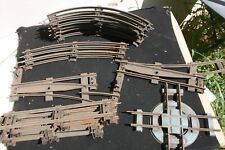 lot de rails métal pour train Jep Hornby. **