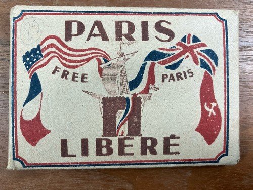 Rarissime paris libéré 1944 - libéré,