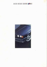 Catalogue Brochure BMW M5 E34