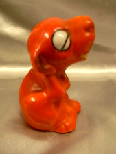 SALIERE POIVRIERE ANCIEN SALERON CHIEN PORCELAINE SANDOZ ?