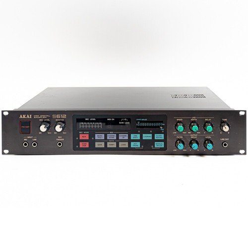 Akai s612 midi digital - s612, sampler