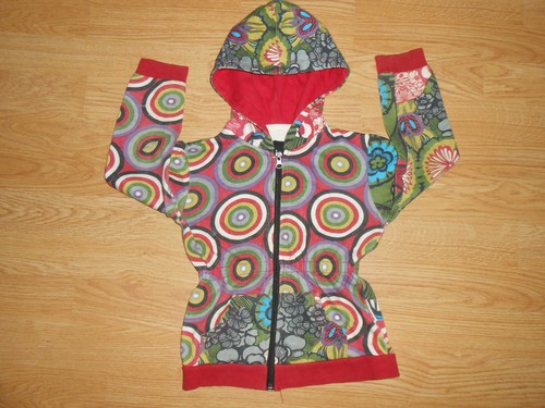 Blouson capuche coloré - blouson,
