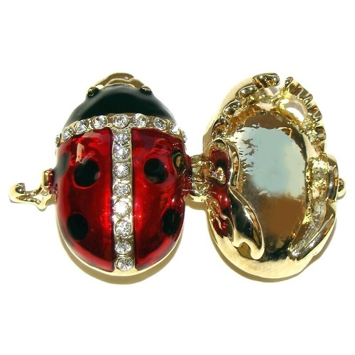 Coccinelle pendentif oeuf - coccinelle,