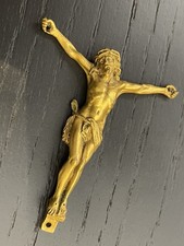 Christ Crucifix Bronze Doré