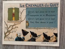 CHROMO SIGNE GERBAULT RICQLES & CIE CHANSON AH MON BEAU CHATEAU - 66467